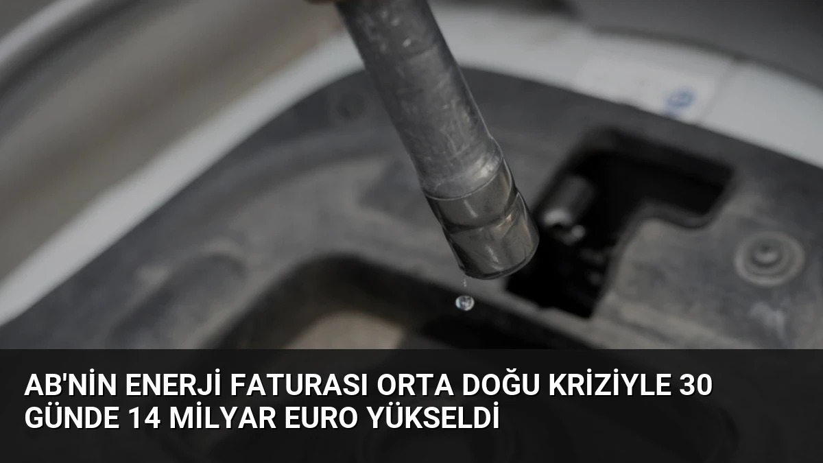 AB’nin Enerji Faturası Orta Doğu Kriziyle 30 Günde 14 Milyar Euro Yükseldi