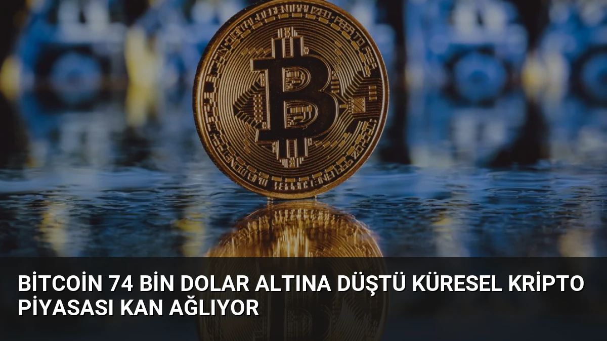 Bitcoin 74 Bin Dolar Altına Düştü Küresel Kripto Piyasası Kan Ağlıyor