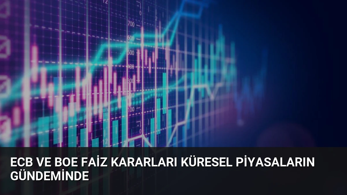 ECB ve BoE Faiz Kararları Küresel Piyasaların Gündeminde