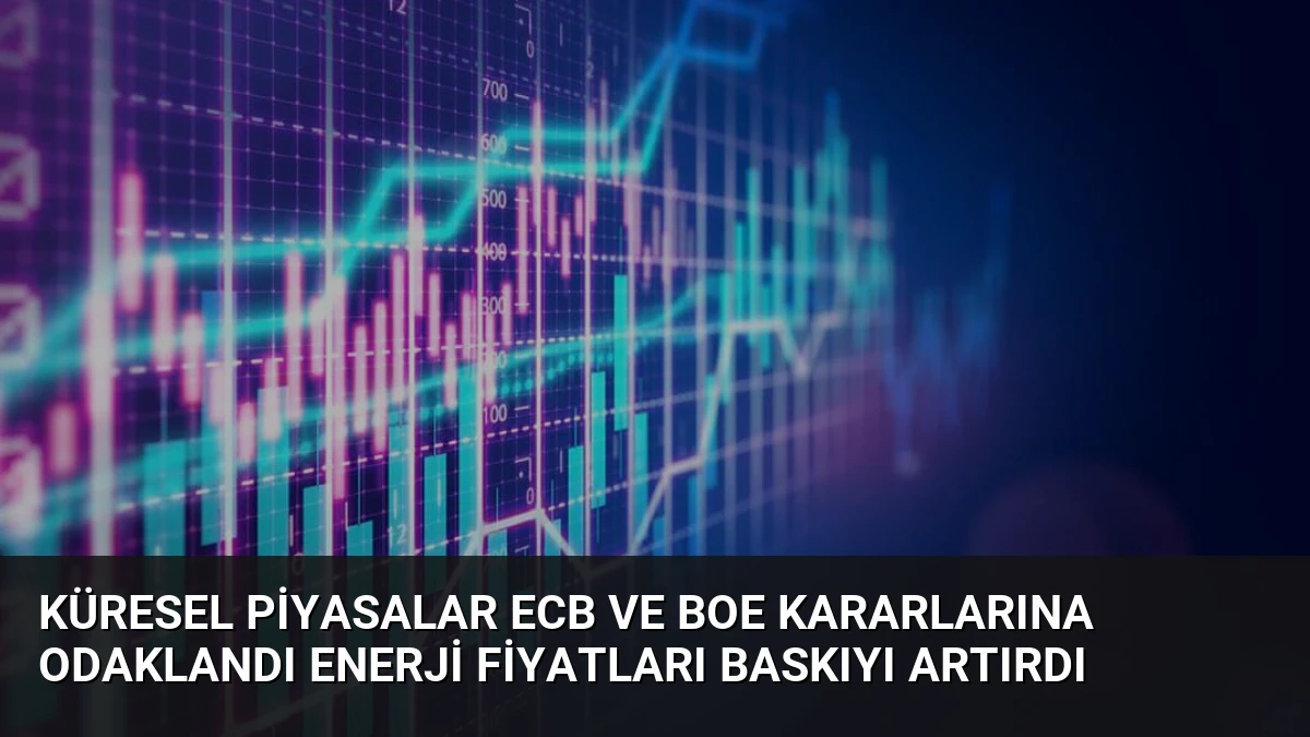 Küresel Piyasalar ECB ve BoE Kararlarına Odaklandı Enerji Fiyatları Baskıyı Artırdı