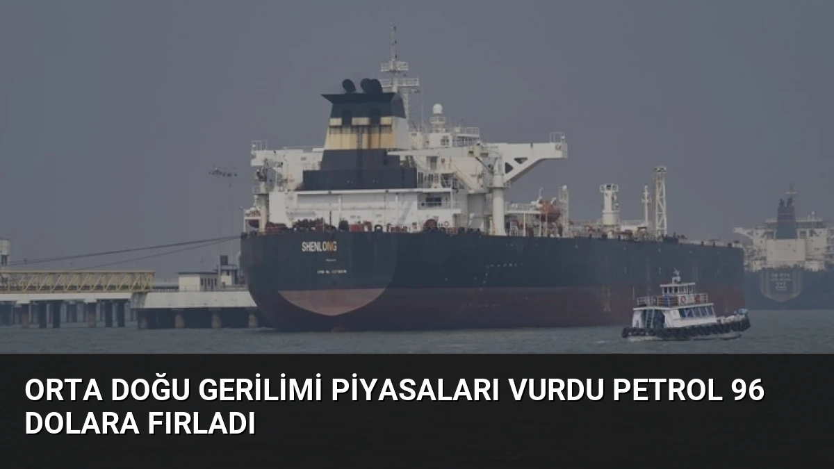 Orta Doğu Gerilimi Piyasaları Vurdu Petrol 96 Dolara Fırladı