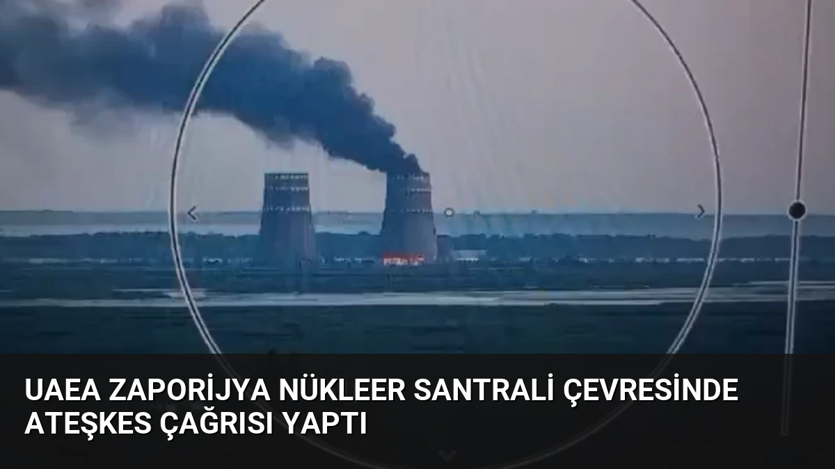 UAEA Zaporijya Nükleer Santrali Çevresinde Ateşkes Çağrısı Yaptı