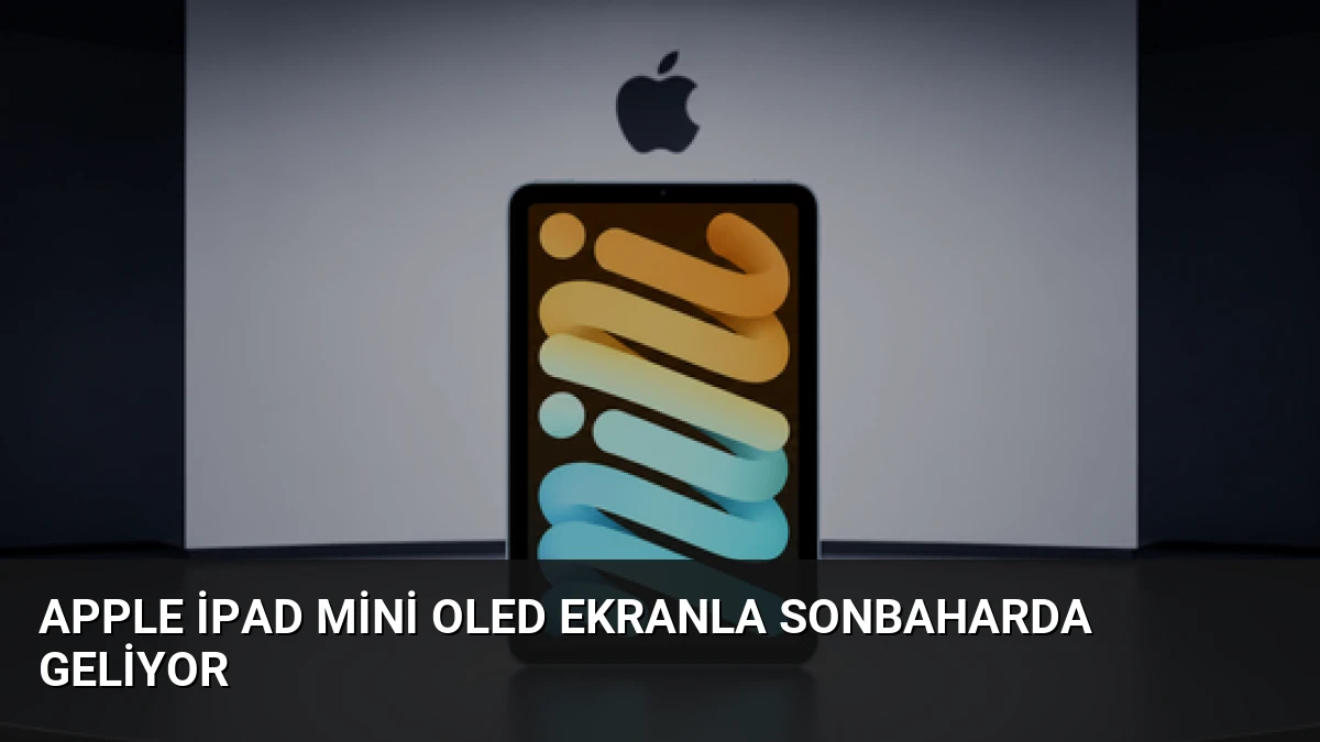 Apple iPad Mini OLED Ekranla Sonbaharda Geliyor