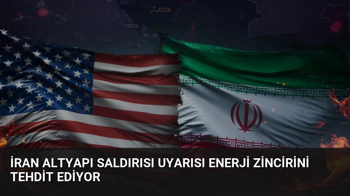 İran Altyapı Saldırısı Uyarısı Enerji Zincirini Tehdit Ediyor