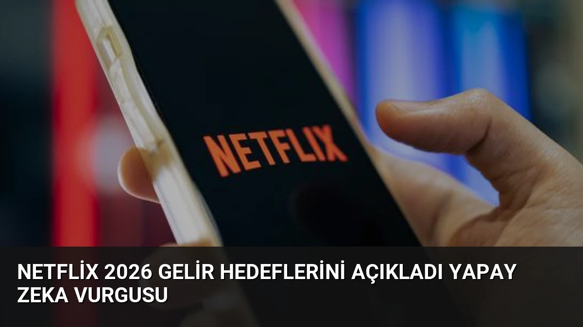 Netflix 2026 Gelir Hedeflerini Açıkladı Yapay Zeka Vurgusu