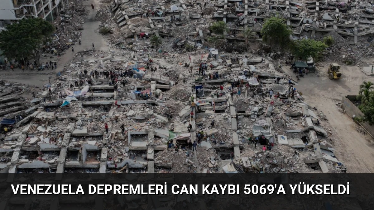 Venezuela Depremleri Can Kaybı 5069’a Yükseldi