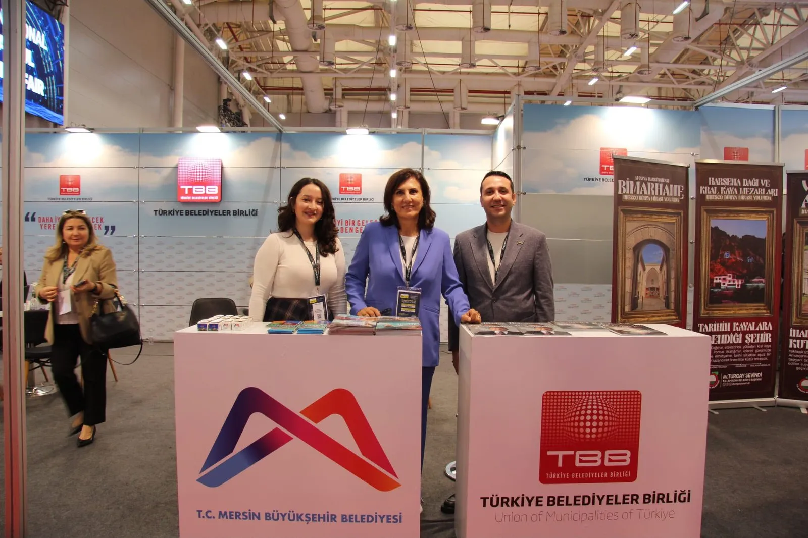 Mersin Büyükşehir Belediyesi İstanbul Turizm Fuarında Mersin Zenginliğini Tanıttı