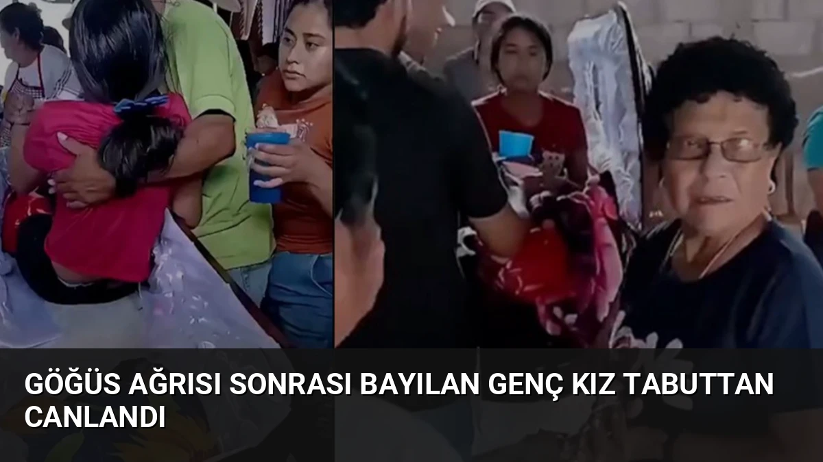 Göğüs Ağrısı Sonrası Bayılan Genç Kız Tabuttan Canlandı