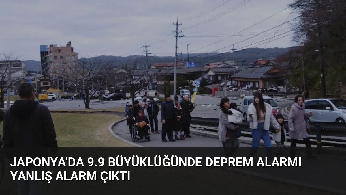 Japonya’da 9.9 Büyüklüğünde Deprem Alarmı Yanlış Alarm Çıktı