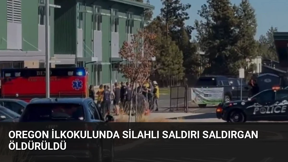 Oregon İlkokulunda Silahlı Saldırı Saldırgan Öldürüldü